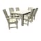 Highwood Usa Lehigh 7pc Rectangular Outdoor Patio Furniture Dining Set 72 x 42 AD-ST7LH1CO4AA-WAE - alternate 1